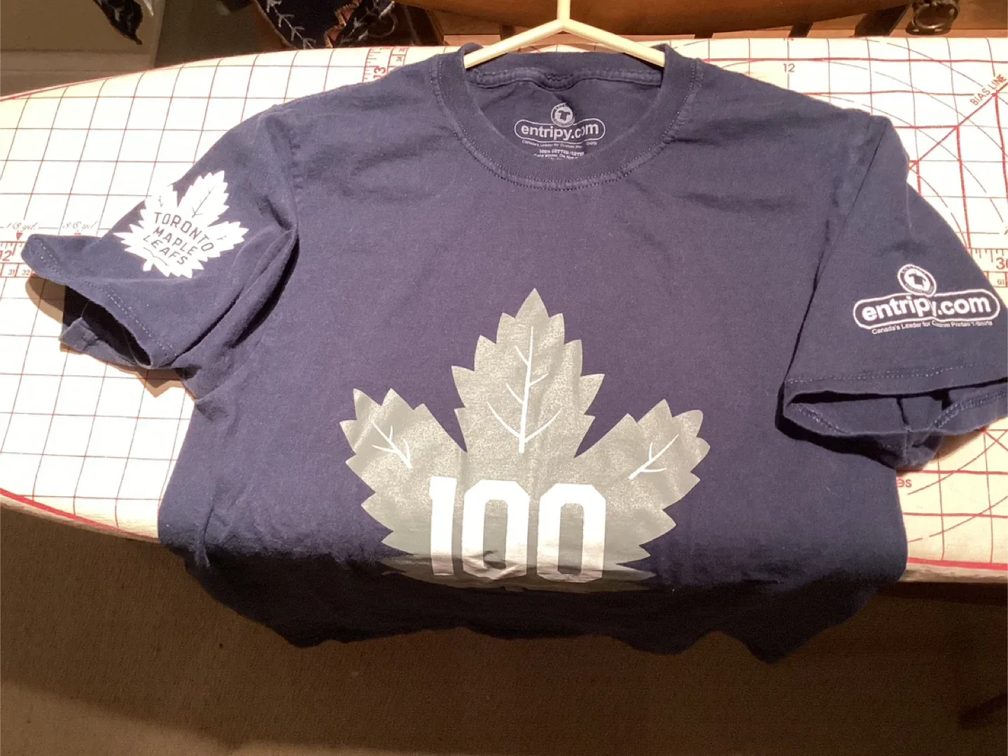 TORONTO MAPLE LEAFS 100 Year Anniversary SP T-Shirt image indicator(6)