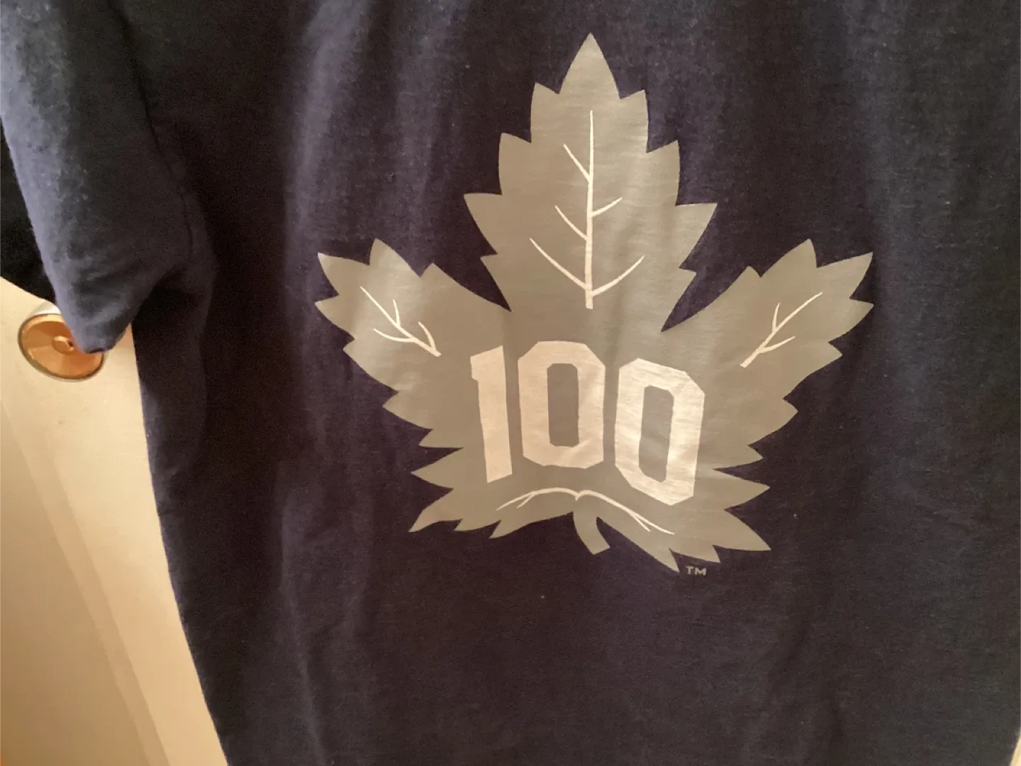 TORONTO MAPLE LEAFS 100 Year Anniversary SP T-Shirt image indicator(2)
