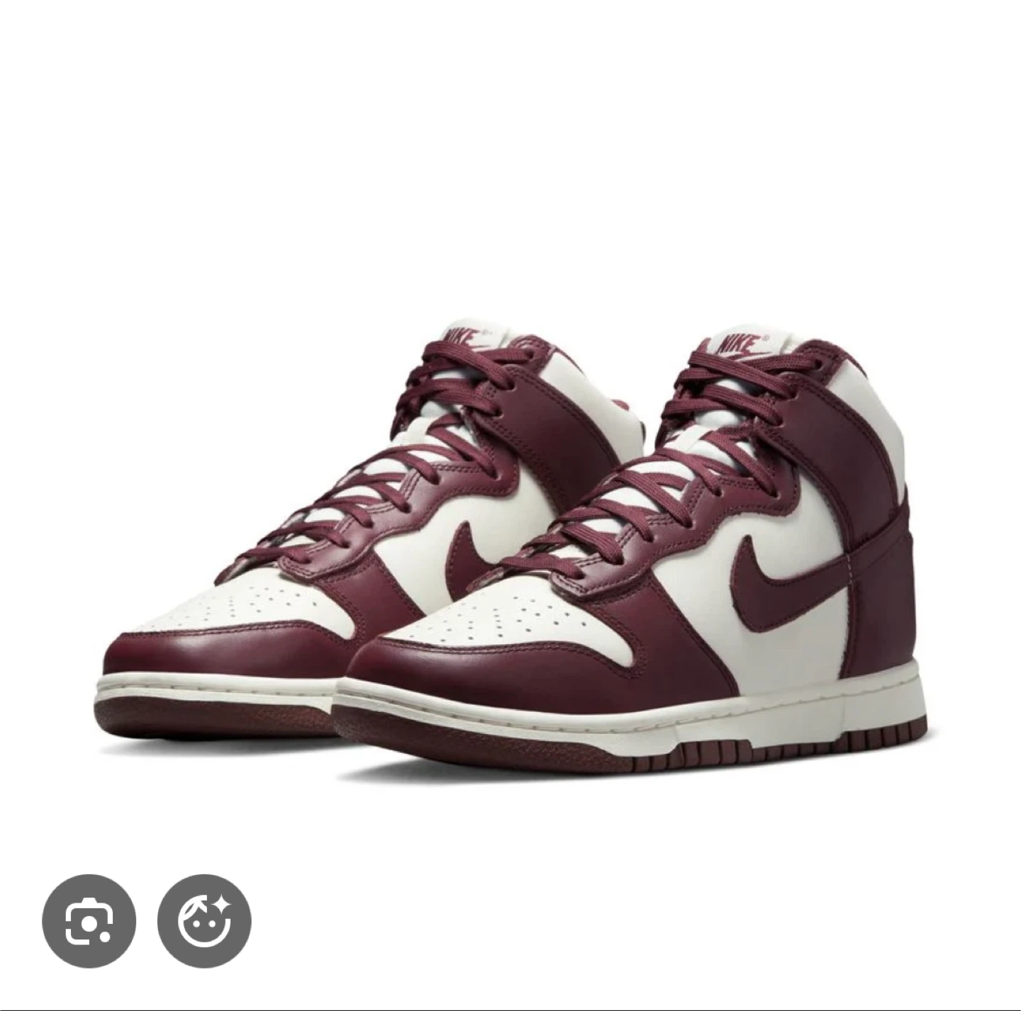 Nike Dunk High Bordeaux Sneakers