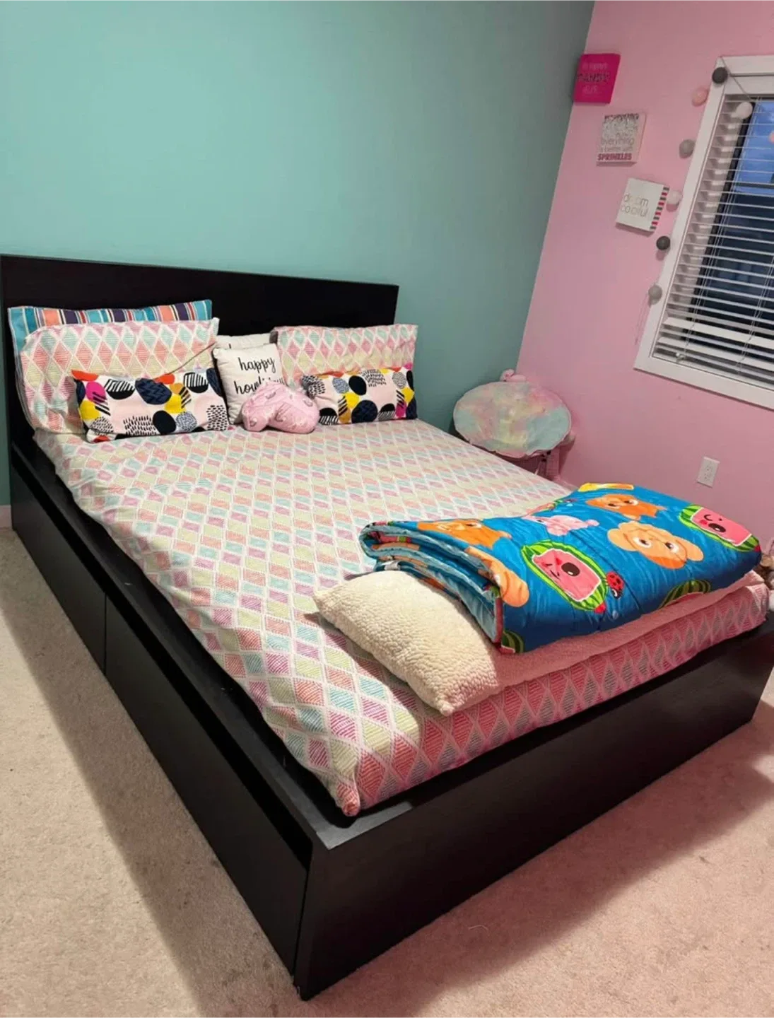 IKEA Malm Bed Frame - Black image indicator(2)