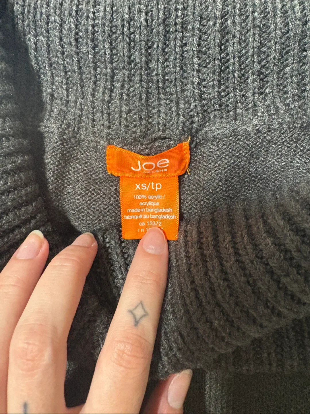 Joe Fresh Off-the-Shoulder Sweater - XS image indicator(4)