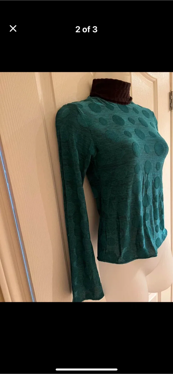 Green Long Sleeve Top thumbnail