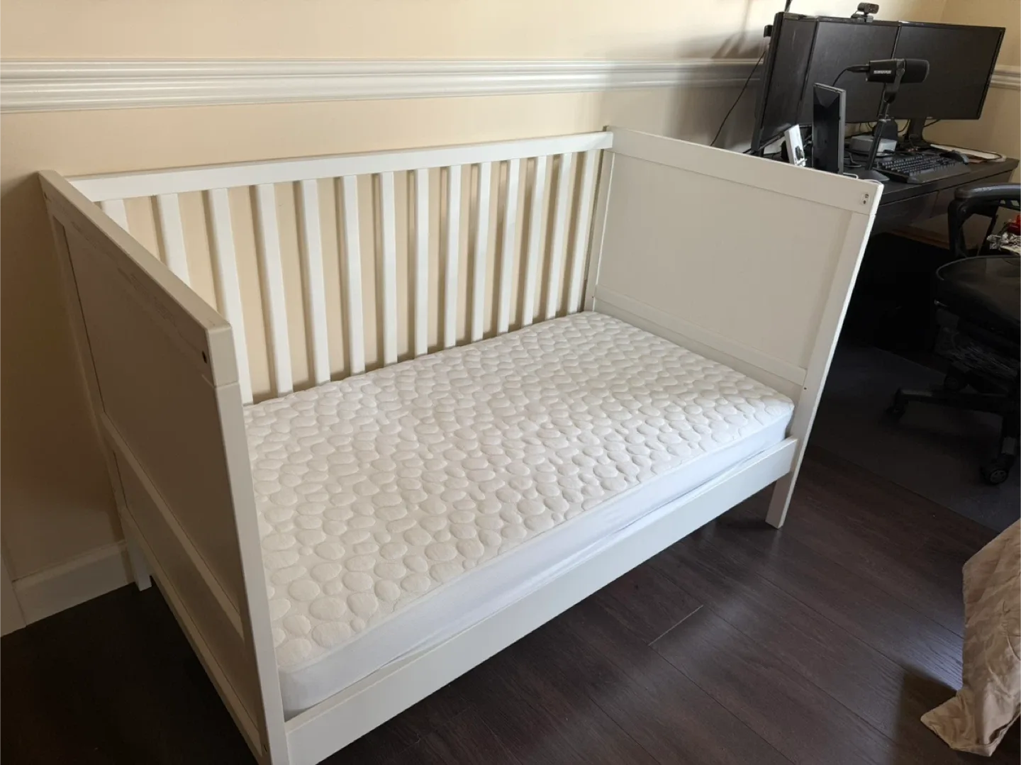Ikea Sundvik Crib - White image indicator(2)