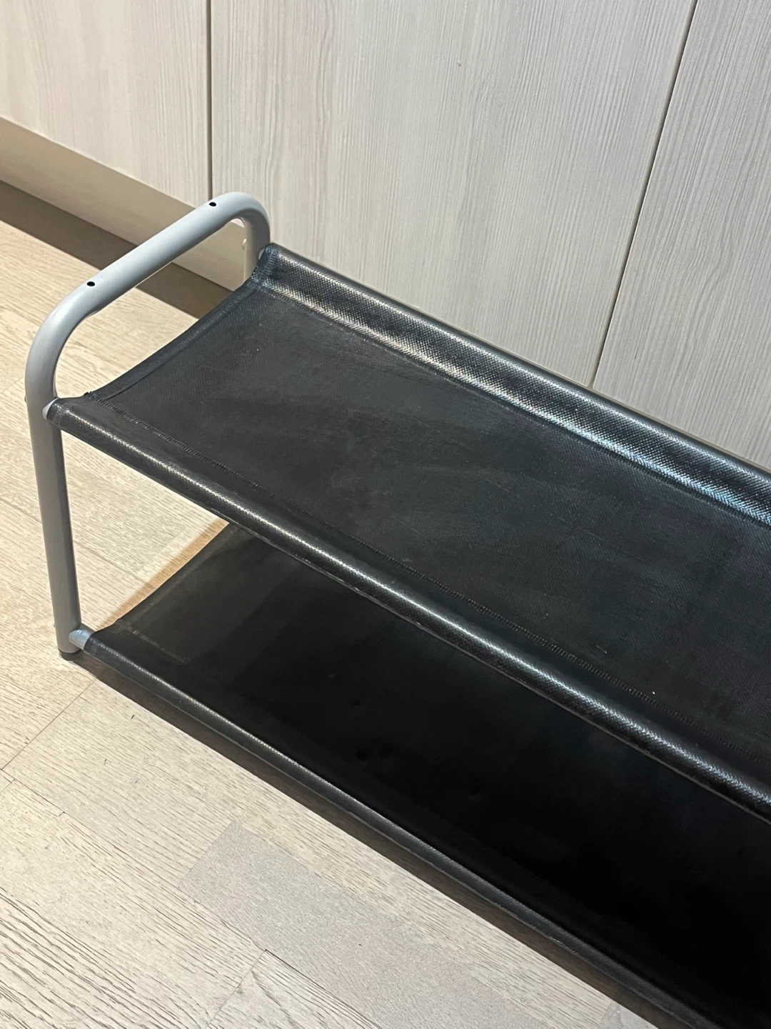 Two-Tier Shoe Rack - Black - photo 2