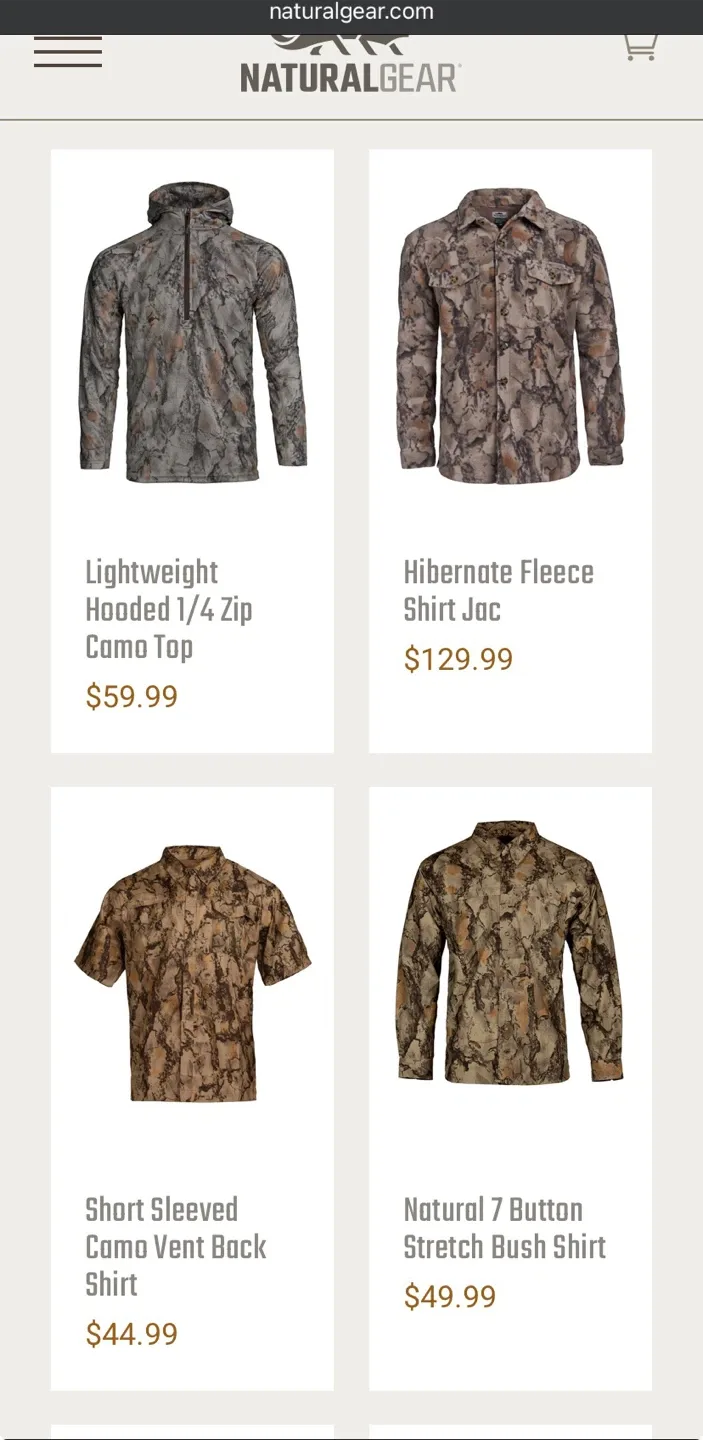 Natural Gear 2XL Shirt Jac image indicator(3)