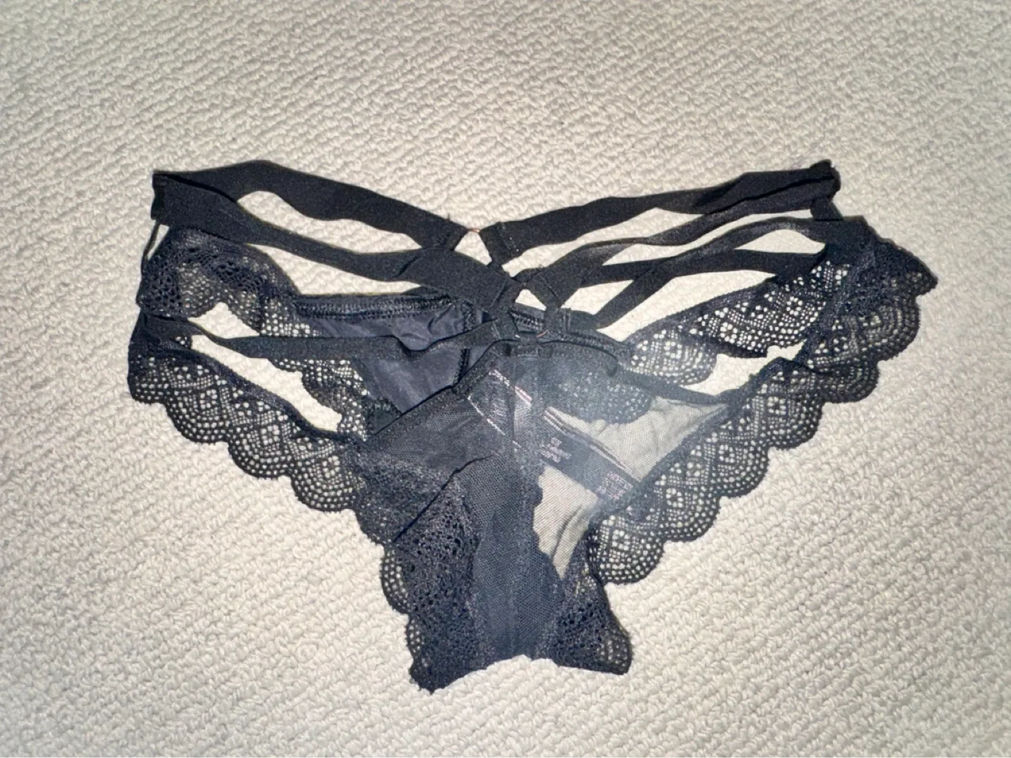 Victoria's Secret Black Panties - Size XS image indicator(3)
