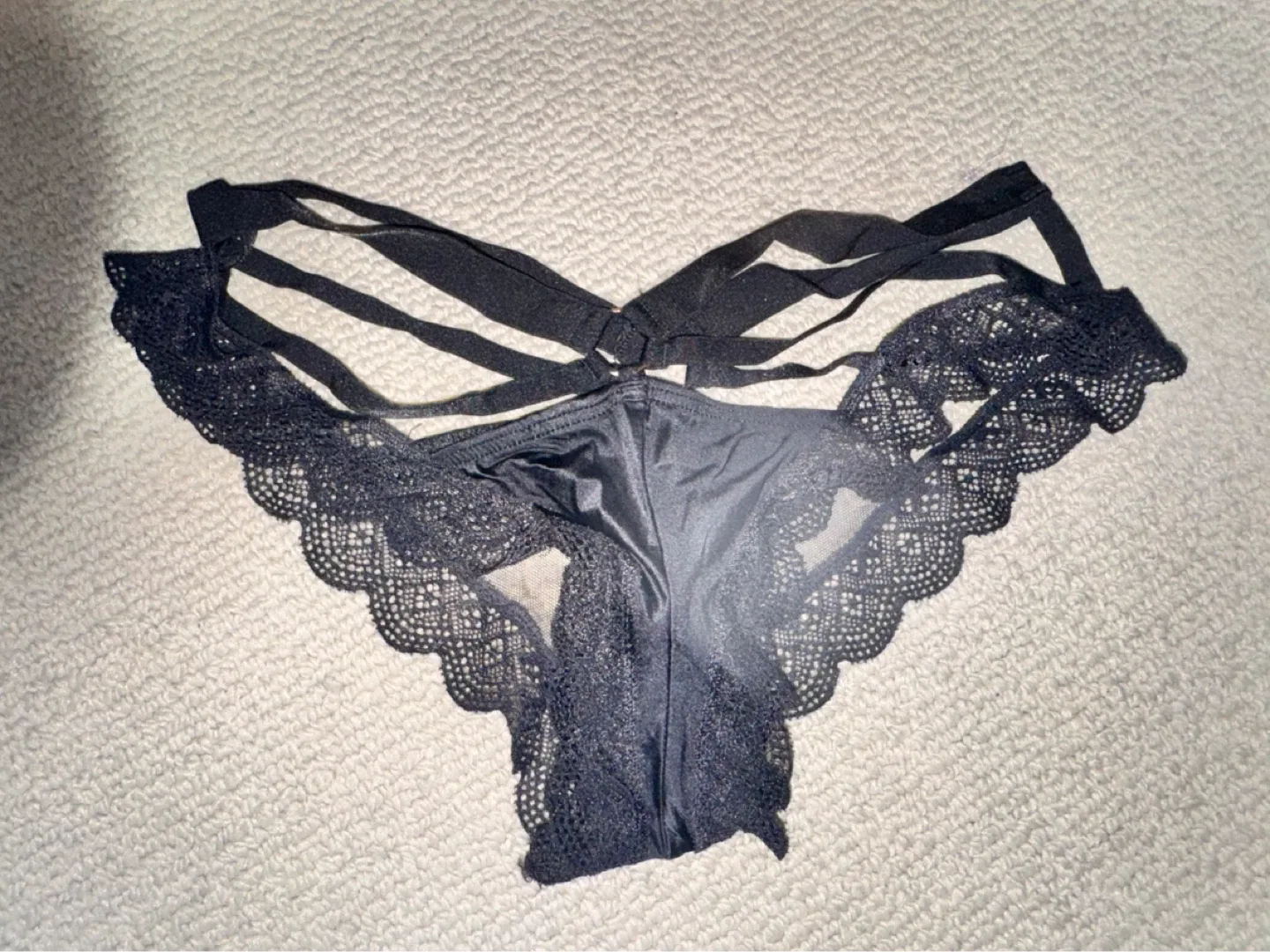 Victoria's Secret Black Panties - Size XS image indicator(4)