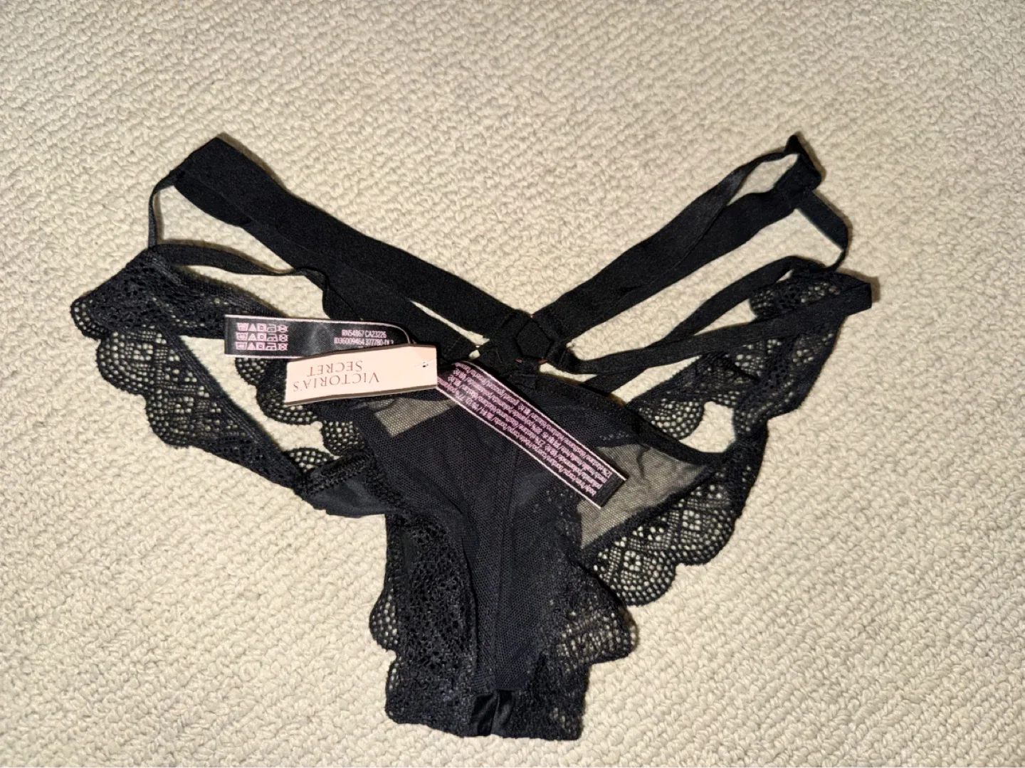 Victoria's Secret Black Panties - Size XS image indicator(5)