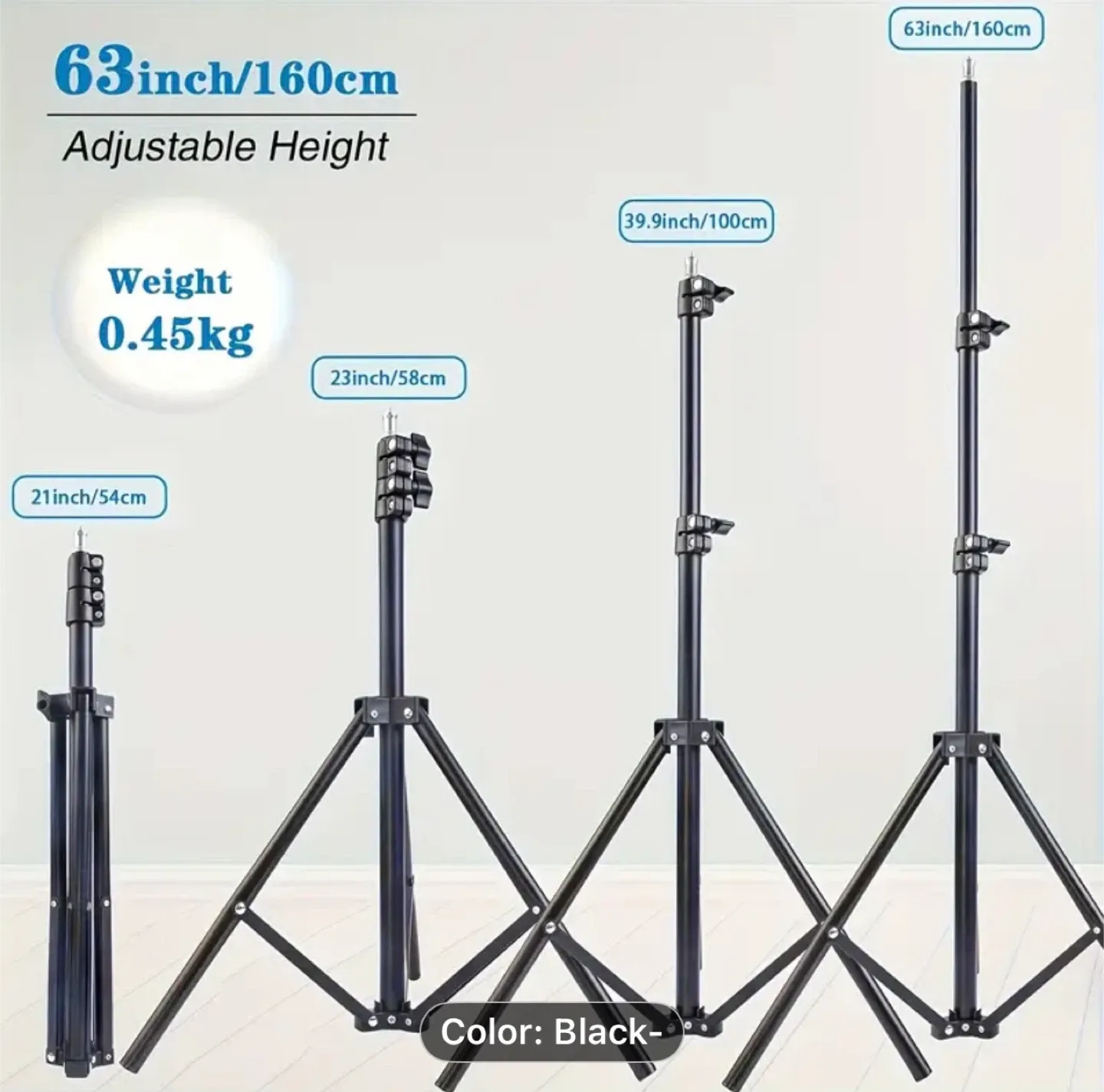Phone Tripod and Selfie Stick image indicator(8)