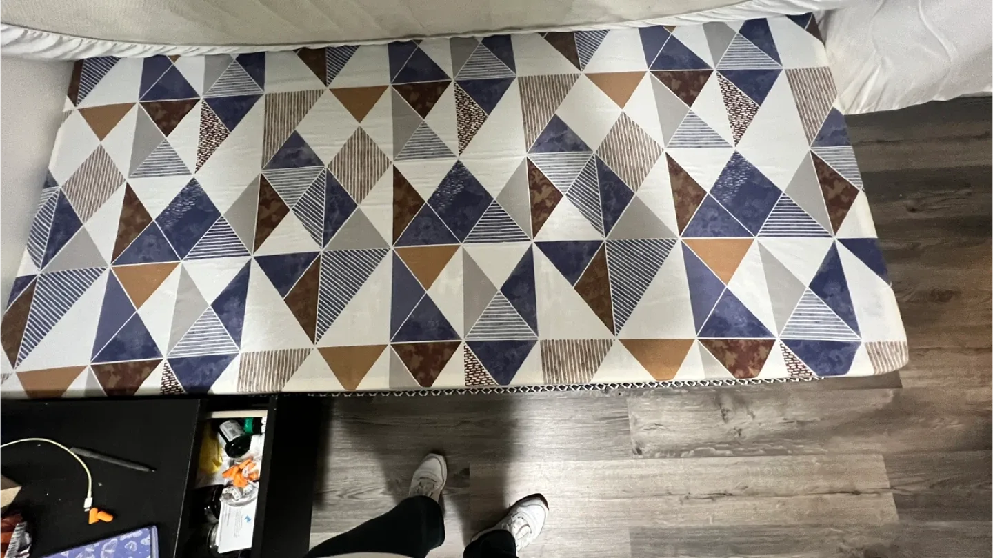 Geometric Patterned Mattress
