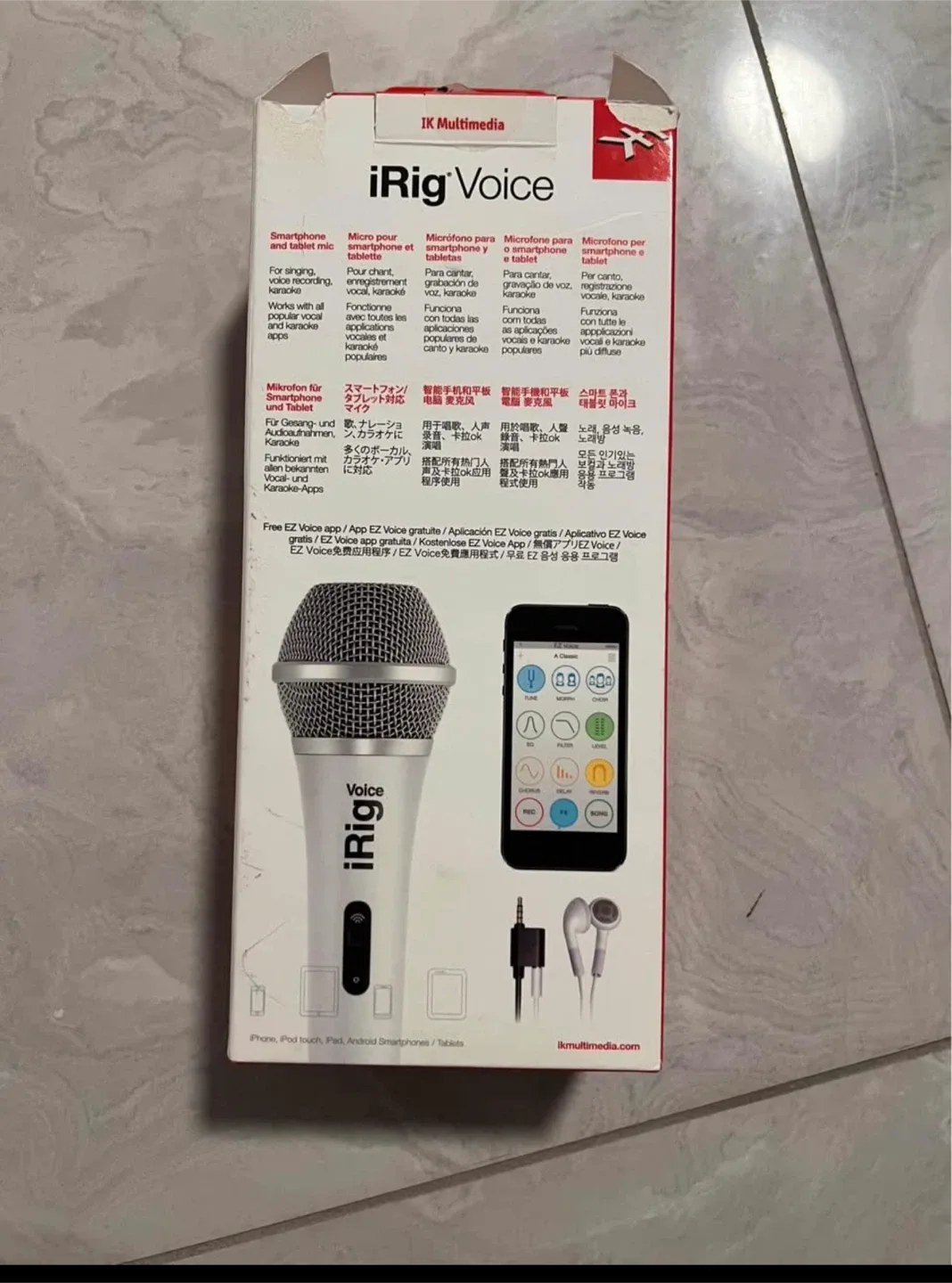 iRig Voice Smartphone/Tablet Mic image indicator(4)