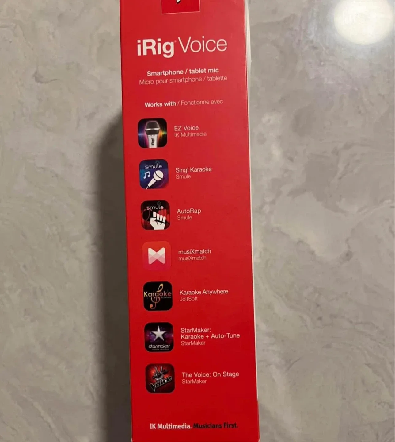 iRig Voice Smartphone/Tablet Mic image indicator(3)