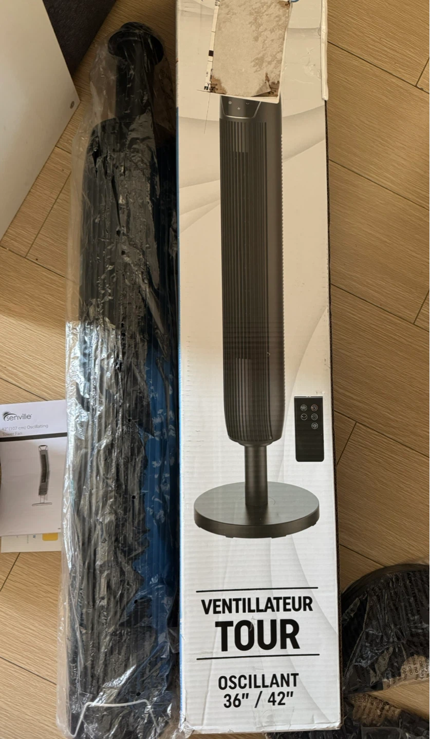 Senville 42" Oscillating Tower Fan - photo 3
