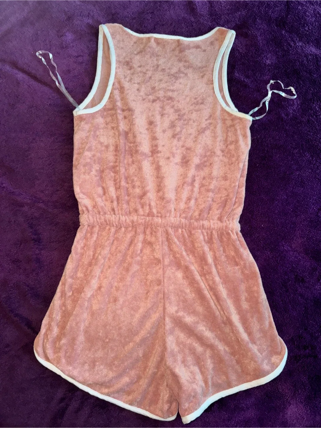 Derek Heart Pink Romper - Size Small image indicator(2)
