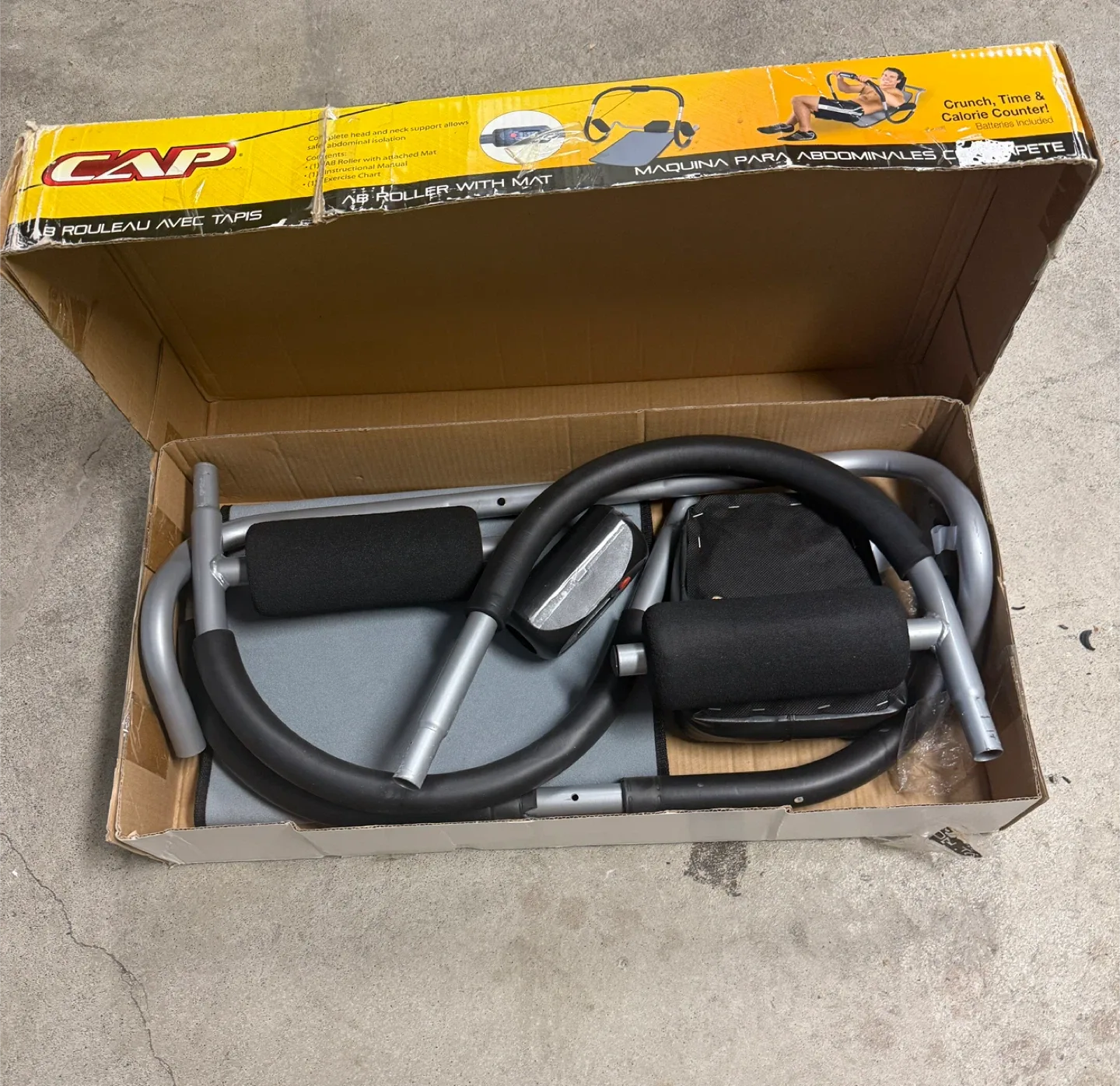 CAP Ab Roller with Mat - Exercise Equipment image indicator(2)