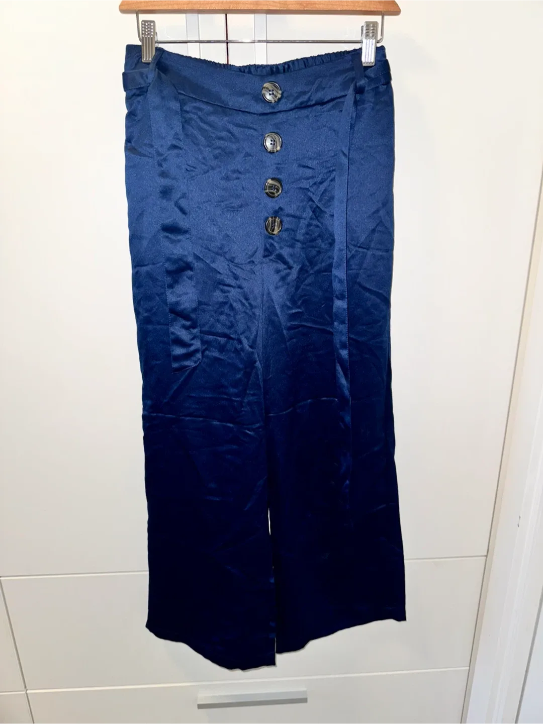 Red Tag Woman Navy Blue Culottes - Size UK 10 thumbnail