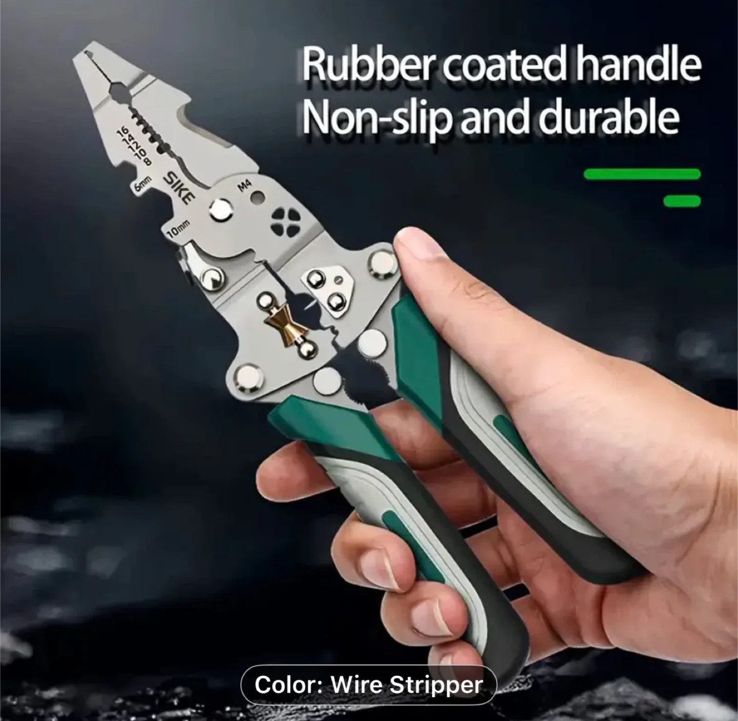 Heavy-Duty Industrial Electrical Stripping Pliers image indicator(2)