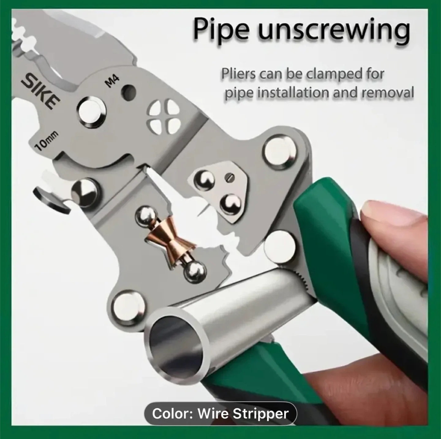 Heavy-Duty Industrial Electrical Stripping Pliers image indicator(3)