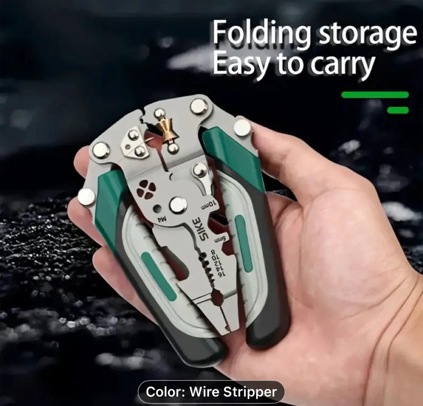 Heavy-Duty Industrial Electrical Stripping Pliers image indicator(5)