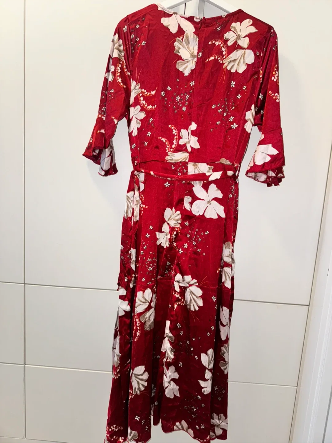 Redtag Floral Wrap Dress - UK 16 image indicator(3)