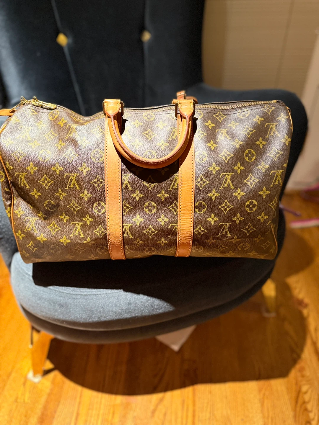 Louis Vuitton  Monogram leather