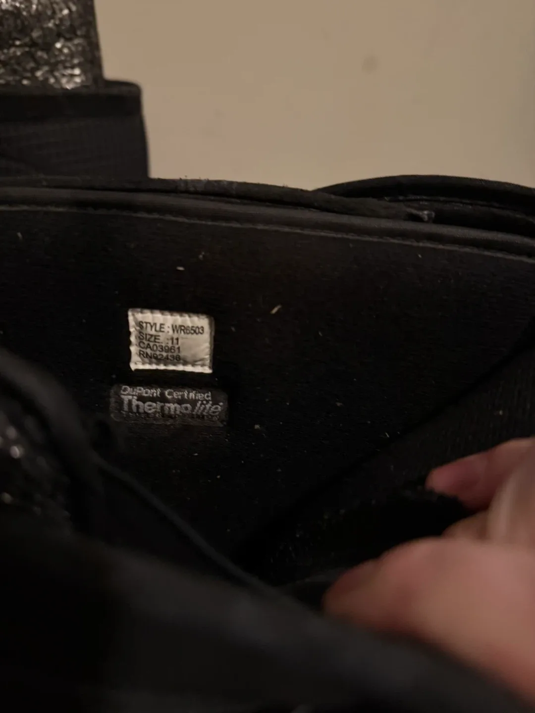 Black Winter Boots, Size 11 image indicator(3)