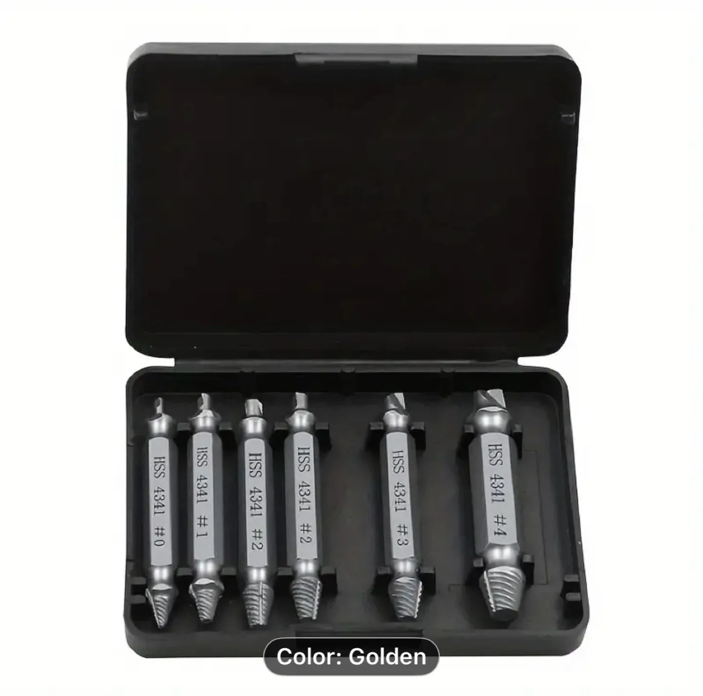 6pcs Damaged Screw Extractor Drill Bit Set image indicator(2)