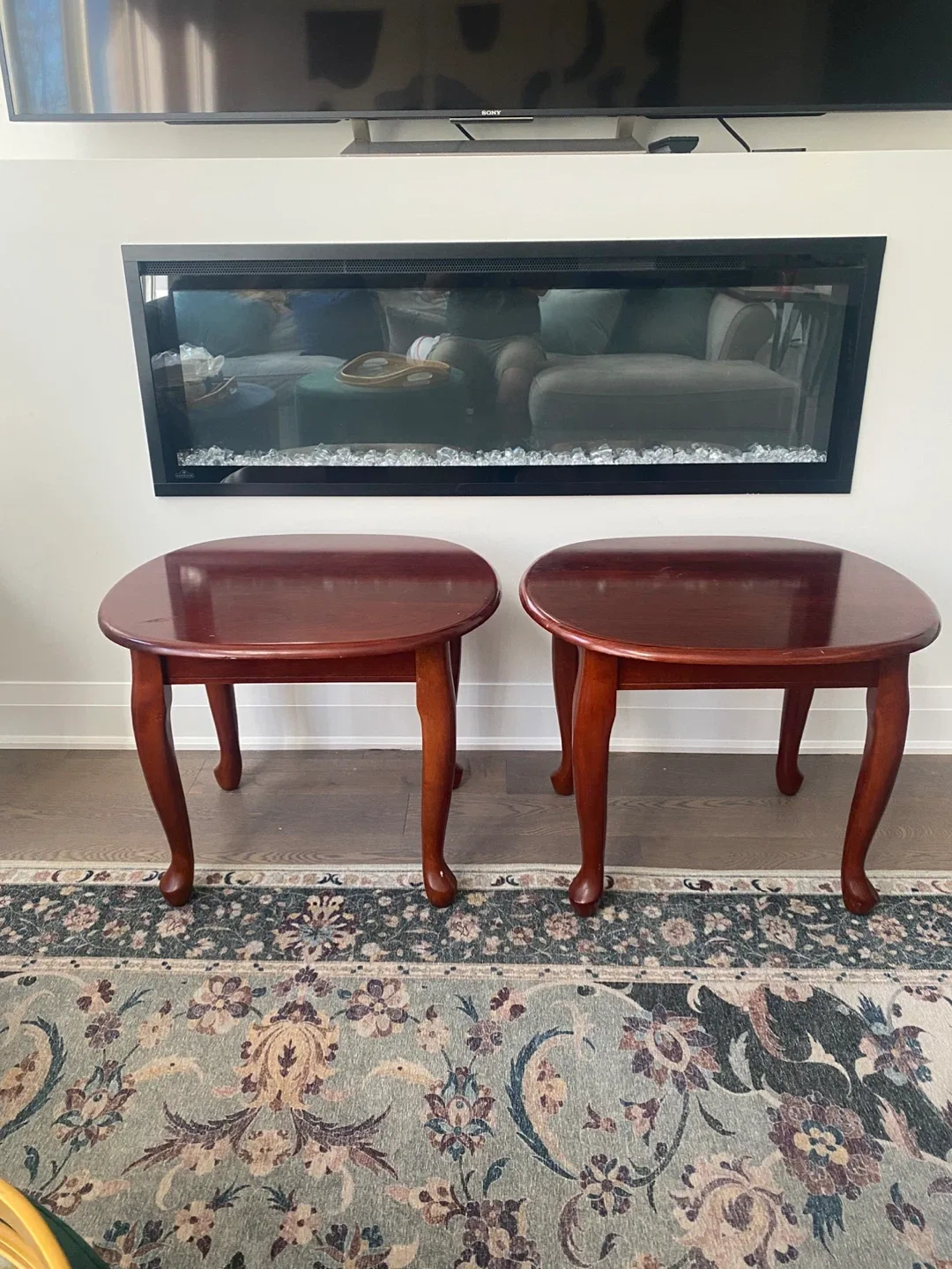 Wooden Side Tables - Set of 2 image indicator(3)