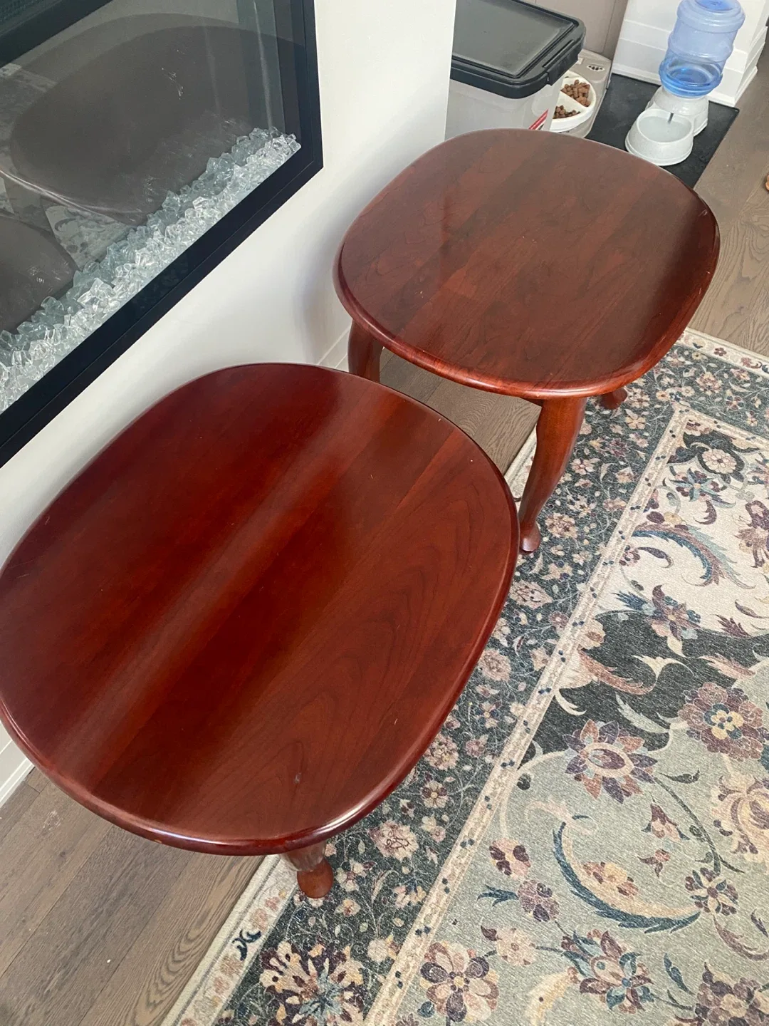 Wooden Side Tables - Set of 2 image indicator(5)