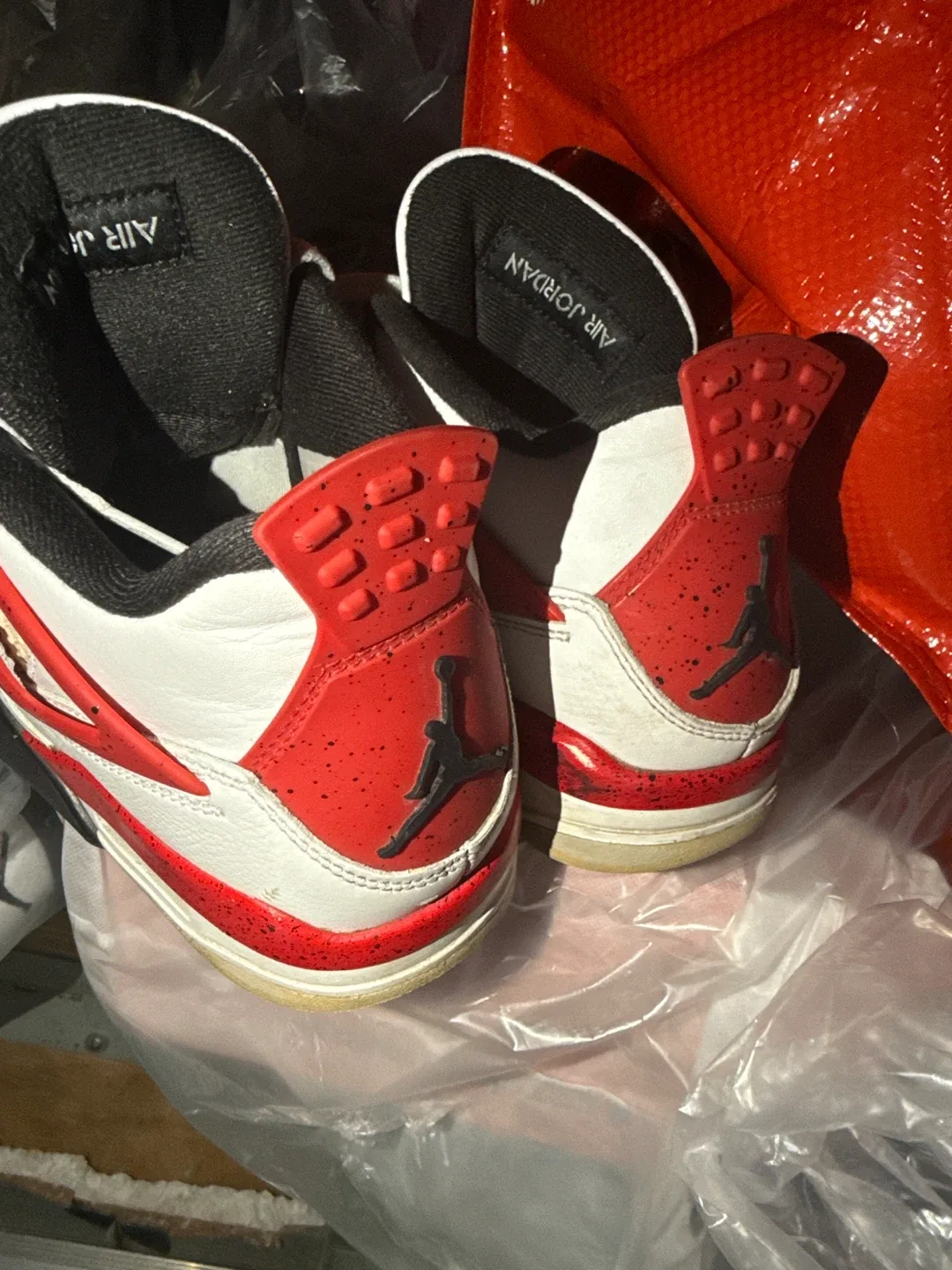 Size 7 Air Jordan 4 Retro Fire Red (2012) image indicator(3)
