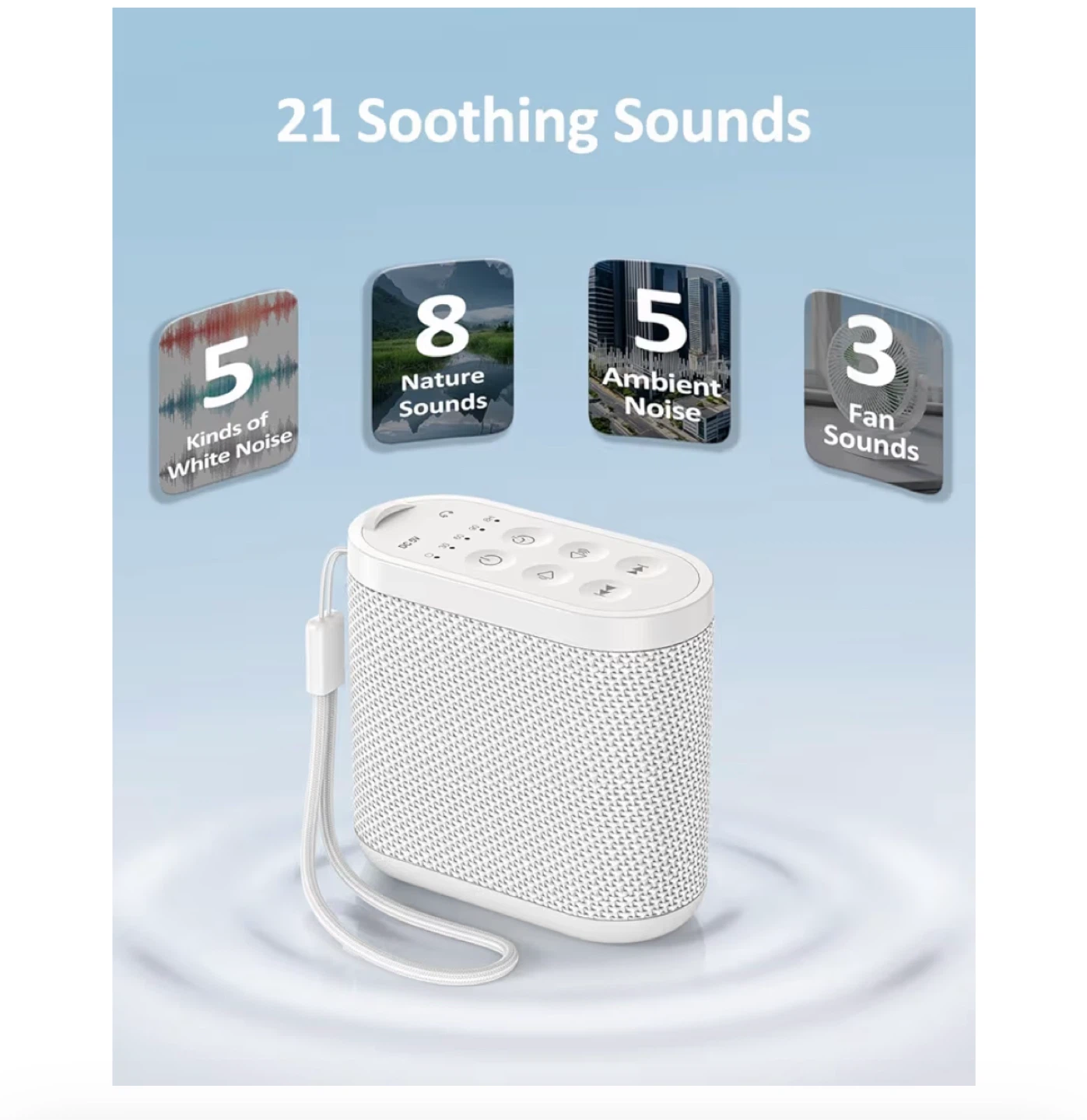 Welldiea White Noise Machine -New - photo 2