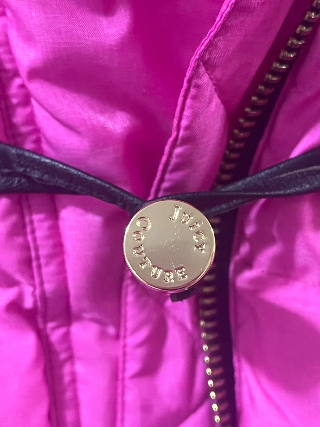 Juicy Couture Pink Puffer Jacket - Size S image indicator(6)