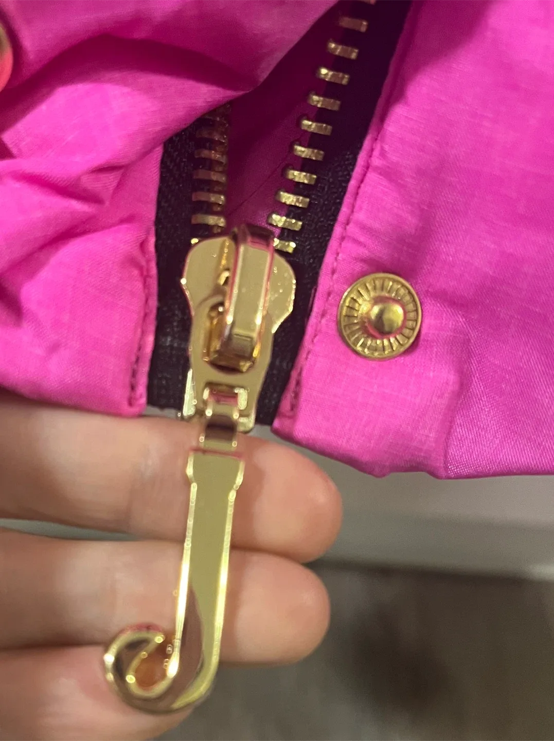 Juicy Couture Pink Puffer Jacket - Size S image indicator(3)
