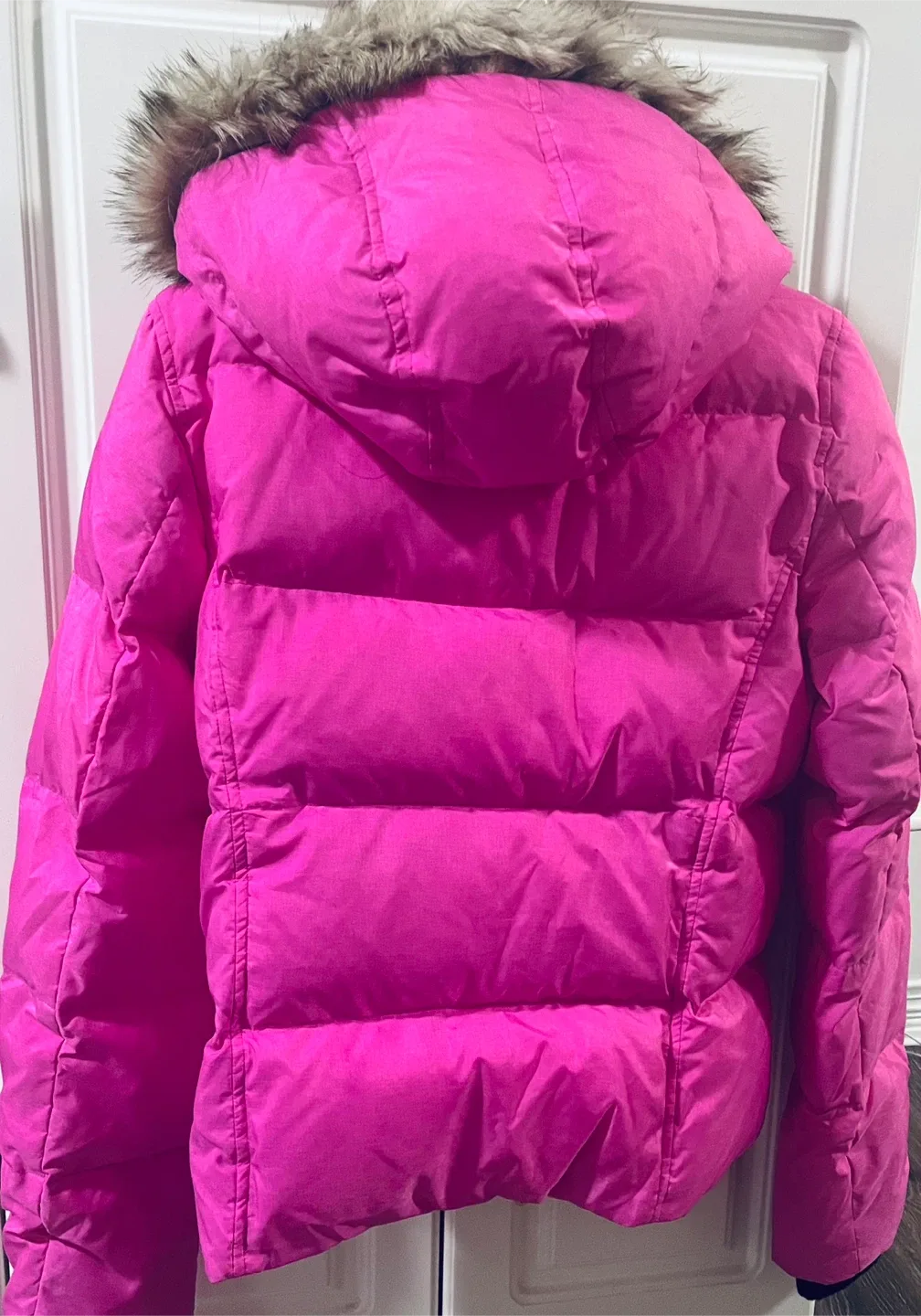 Juicy Couture Pink Puffer Jacket - Size S image indicator(4)