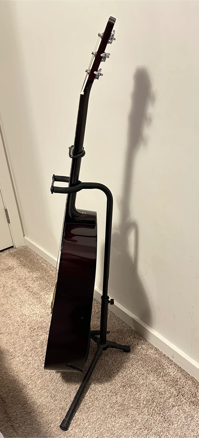 Fender Acoustic Guitar with Stand - photo 2