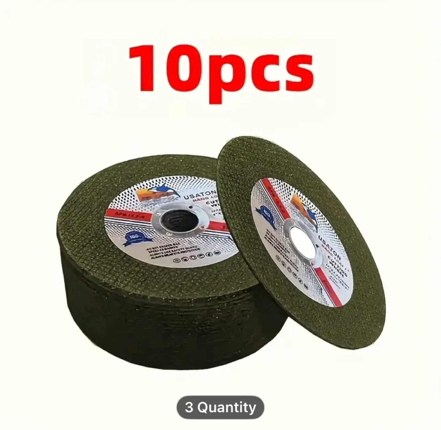 10pcs 107mm Stainless Steel Cutting Discs image indicator(4)