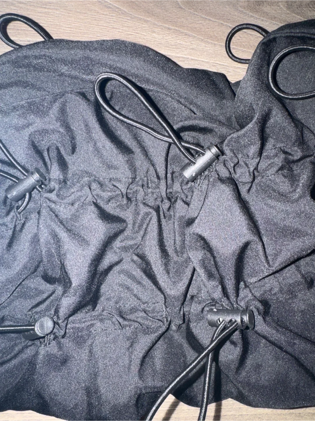 mnml Bungee Cord Pants - Black, Size L image indicator(2)