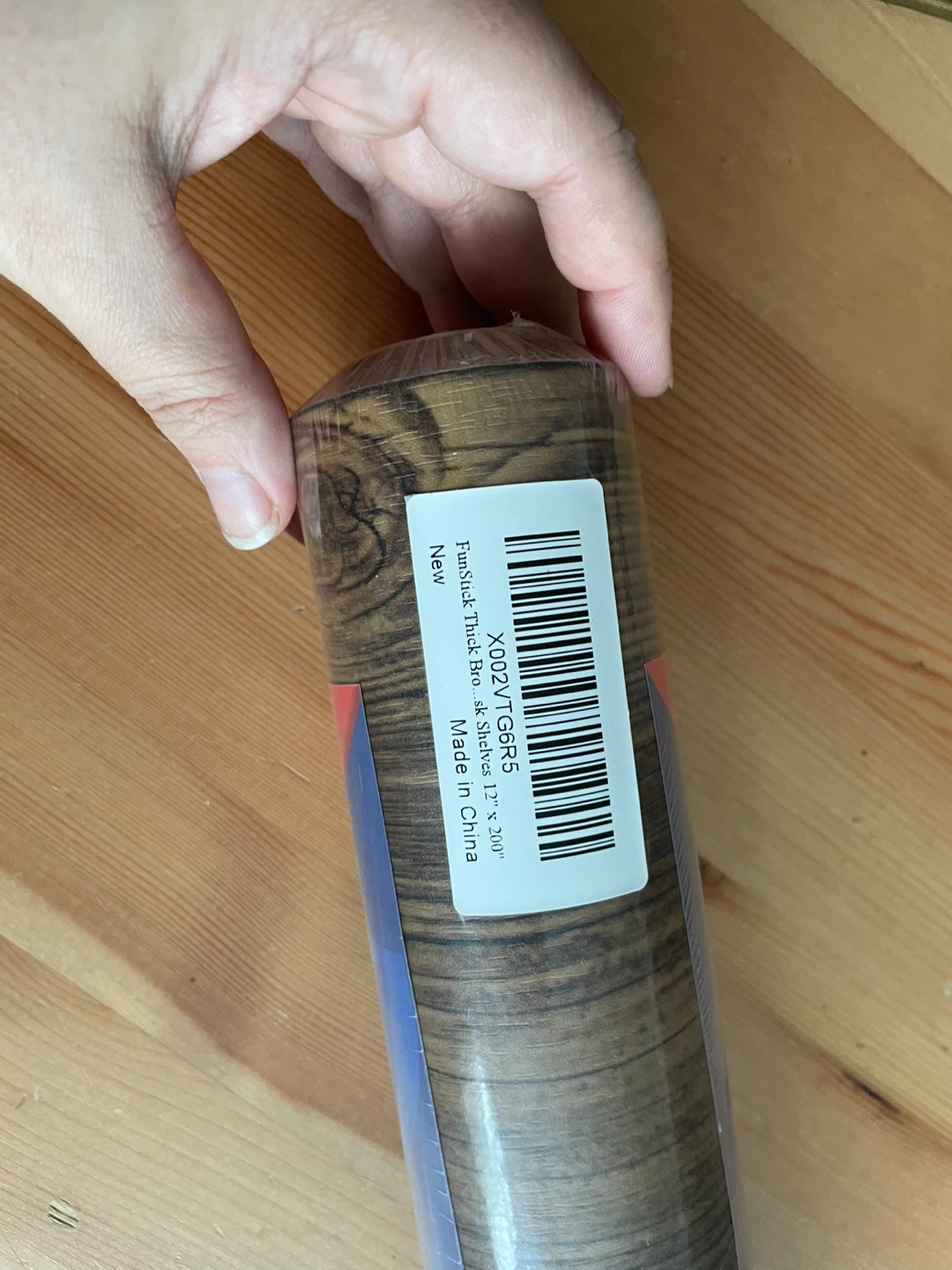 BNIP Self Adhesive Contact Paper Roll - Wood Grain - photo 3