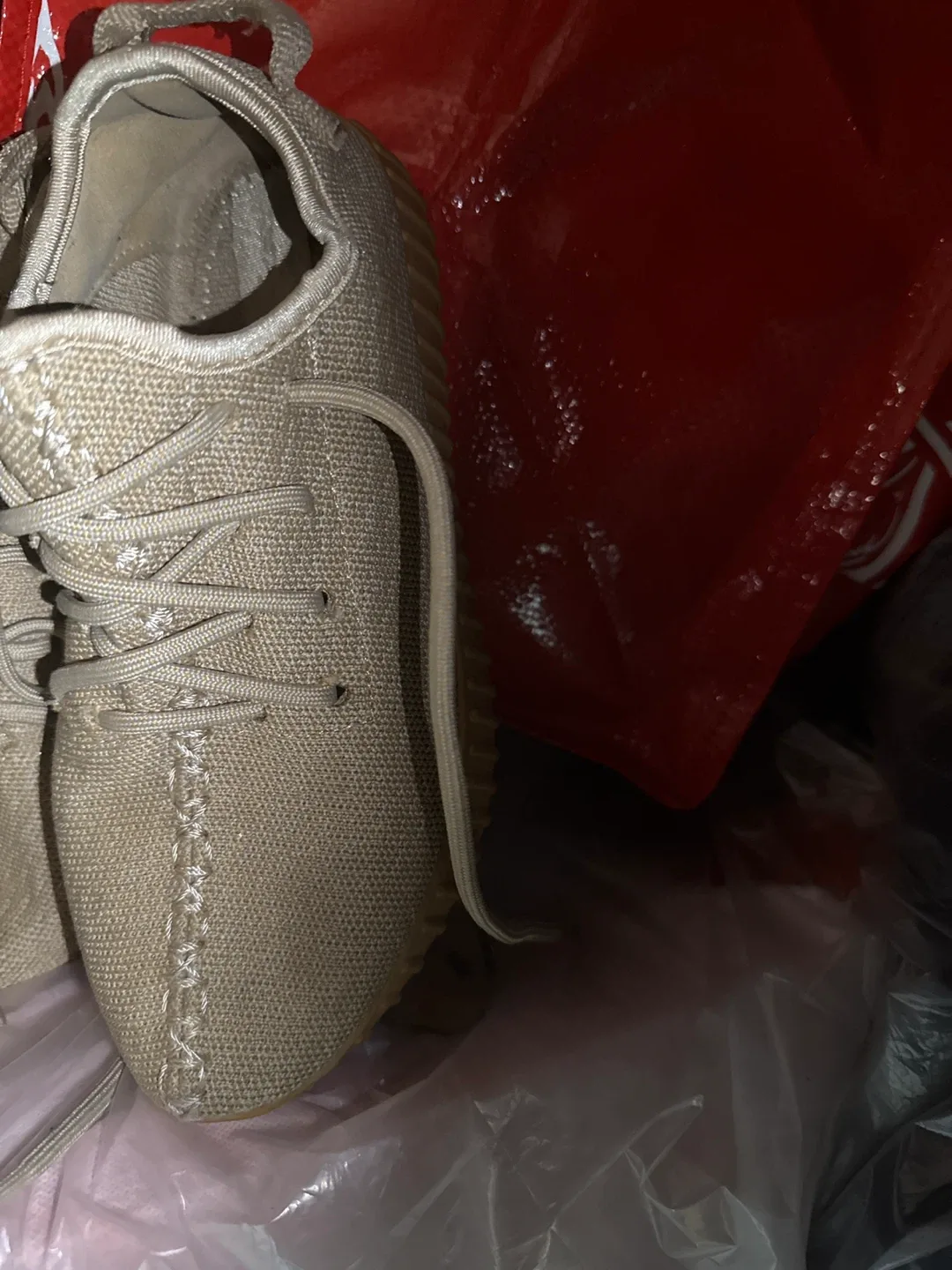 Size 6 Adidas Yeezy Boost 350 V2 Tan image indicator(4)