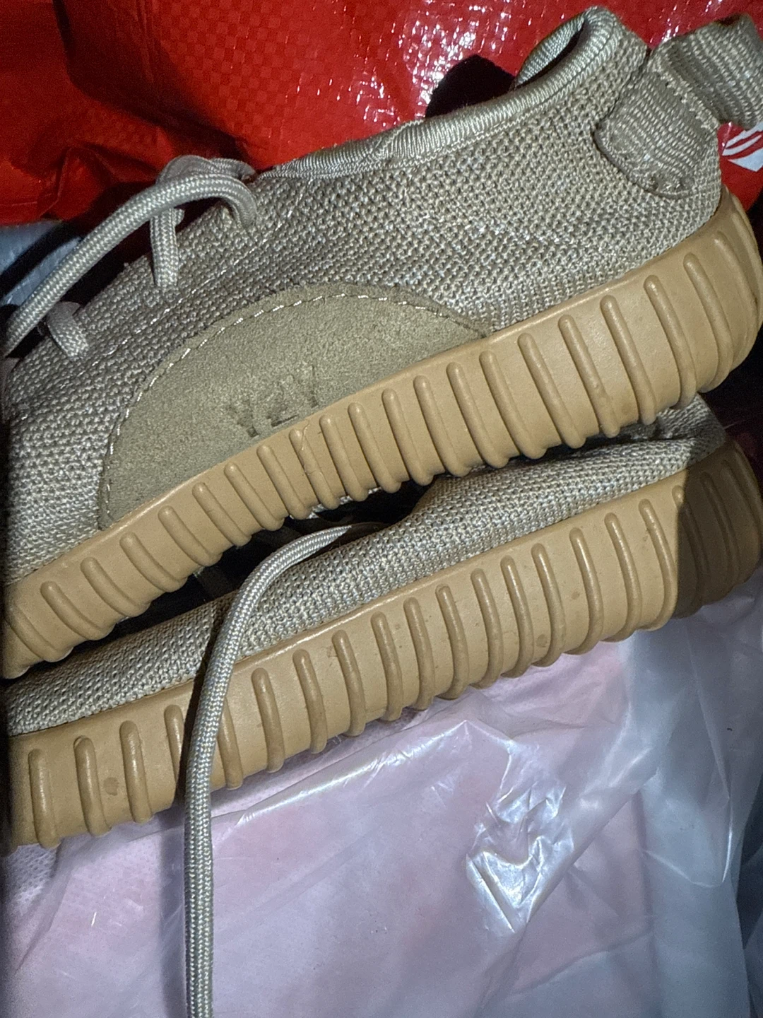 Size 6 Adidas Yeezy Boost 350 V2 Tan - photo 3