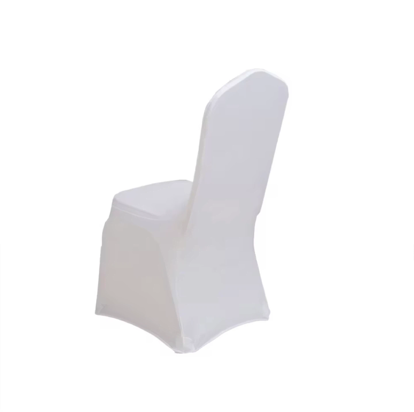 (75pack)White Spandex banquet Chair Covers – Universal Fit