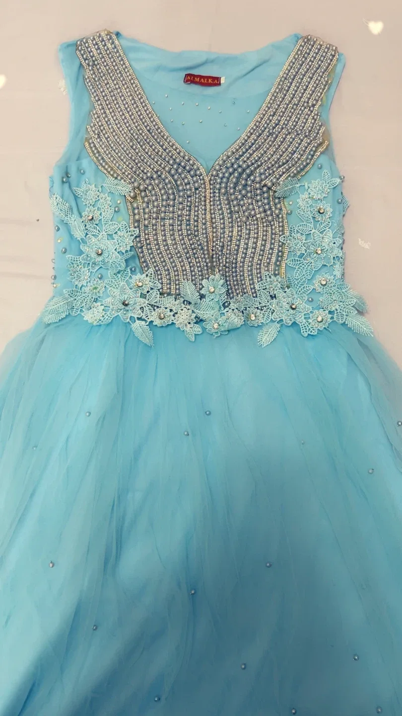 Light Blue wedding Dress image indicator(3)