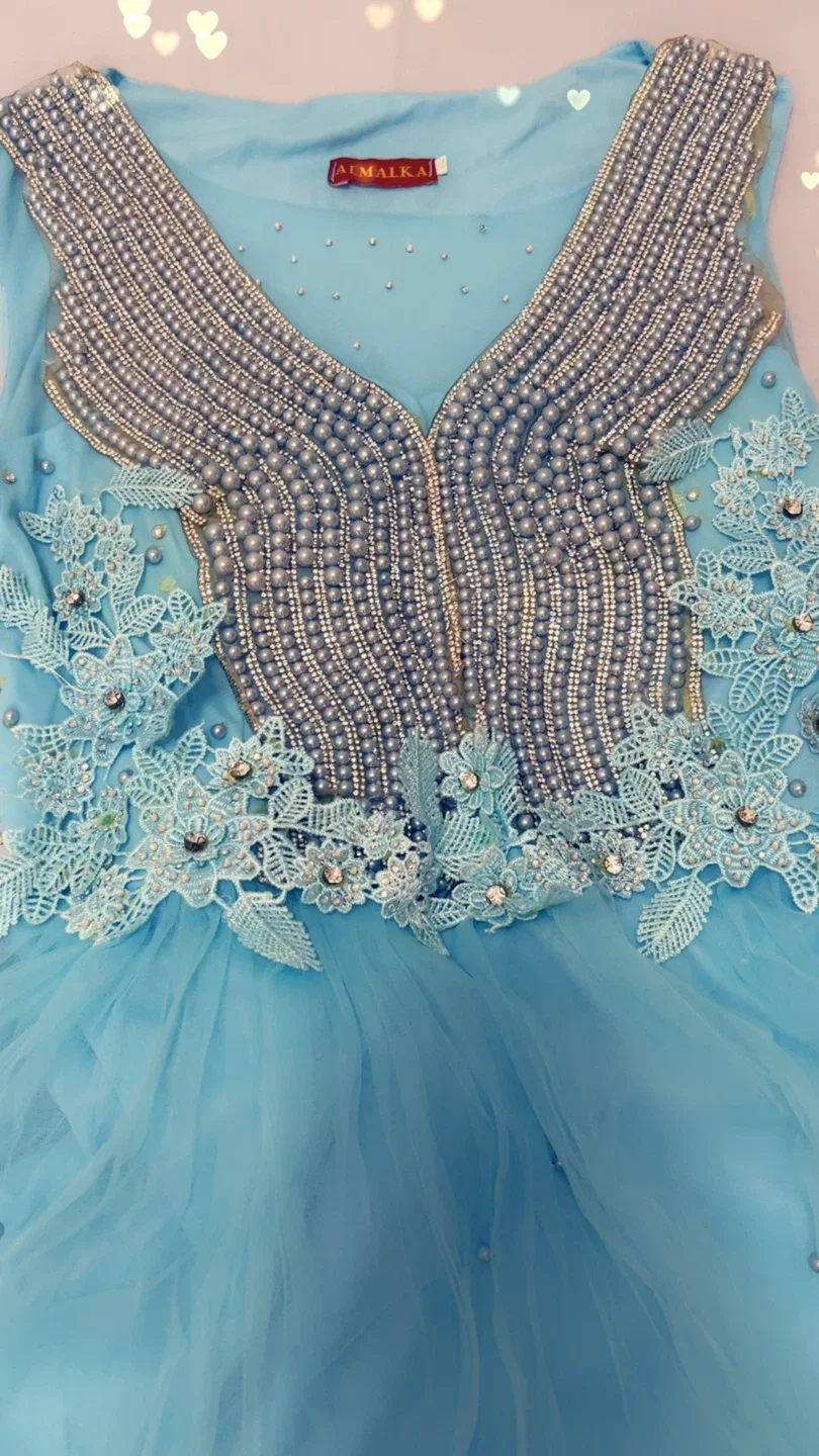 Light Blue wedding Dress image indicator(2)