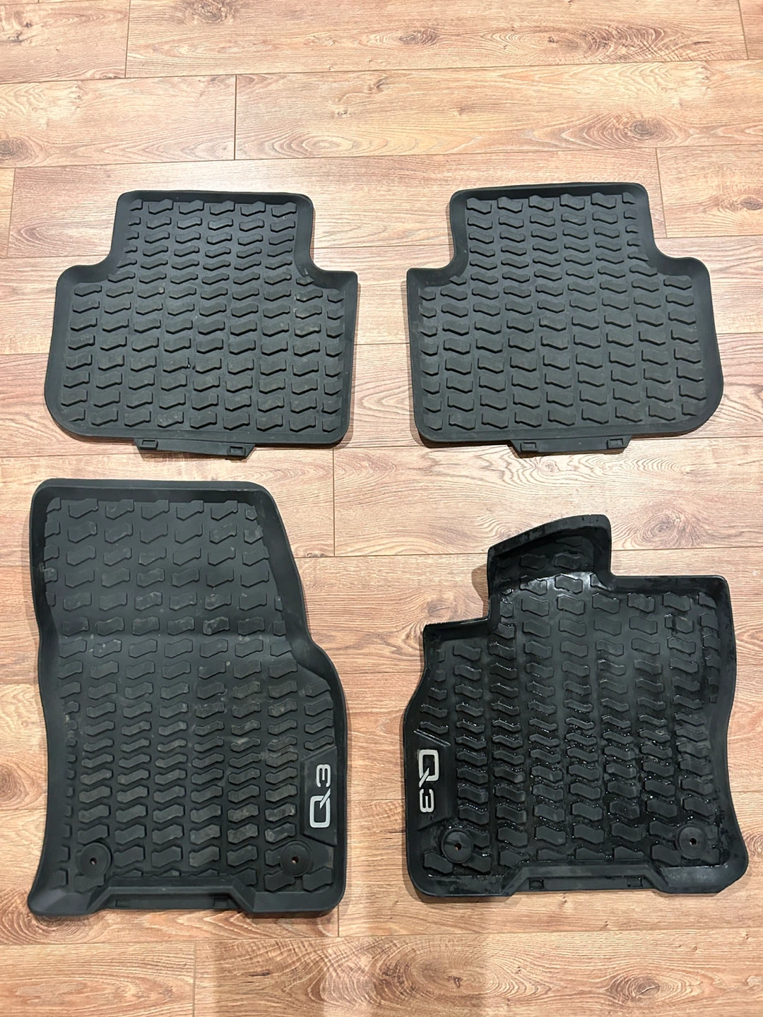 Audi Q3 All Weather Floor Mats - Black