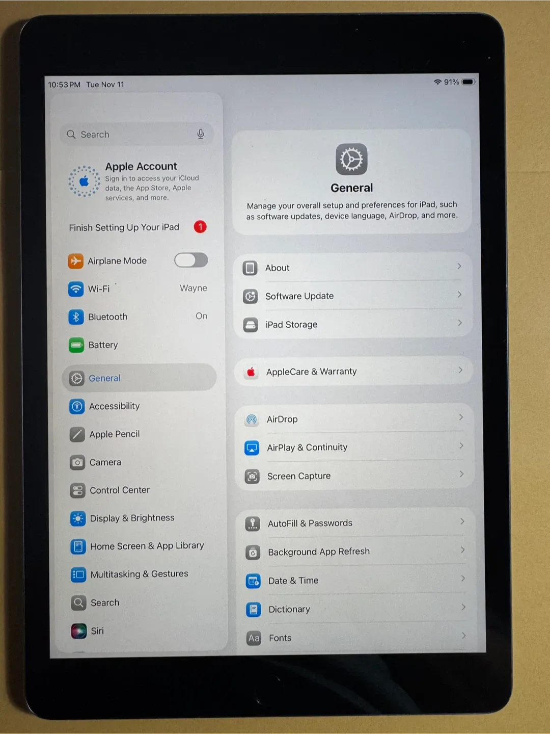 Apple iPad 8th Gen 128GB 2020 White/Gold image indicator(5)