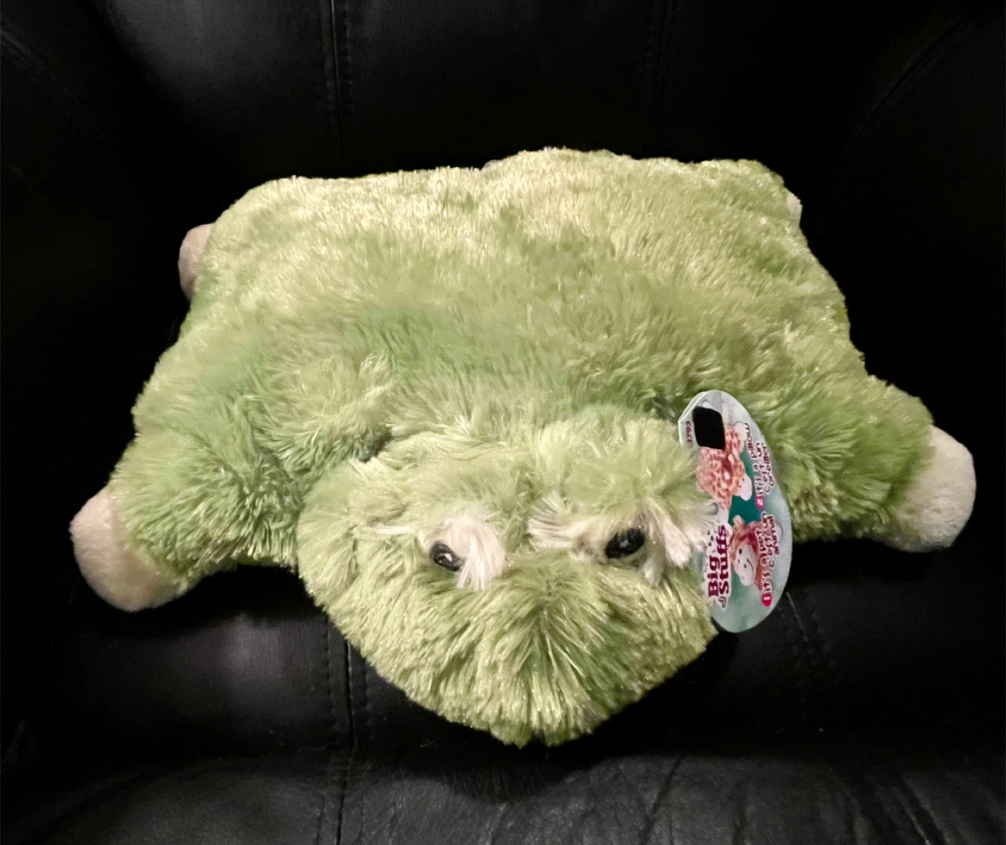 NEW Big Stuffs Plush Frog Pillow Pet