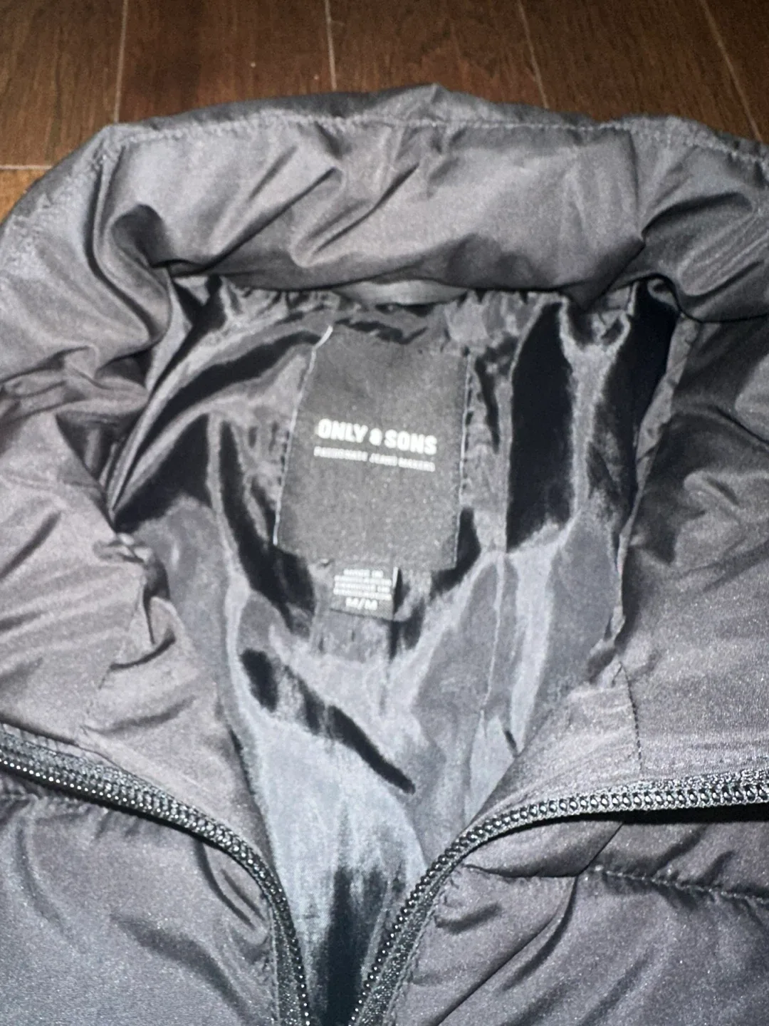 Only & Sons Puffer Jacket - Size Men’s medium image indicator(5)