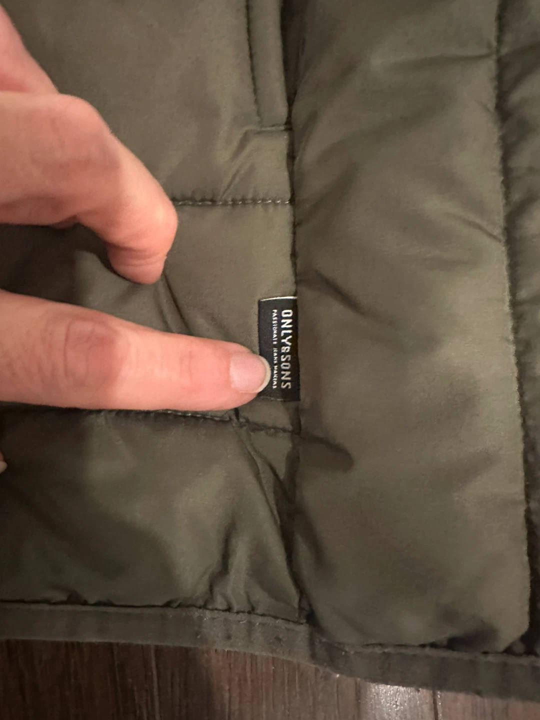 Only & Sons Puffer Jacket - Size Men’s medium - photo 4