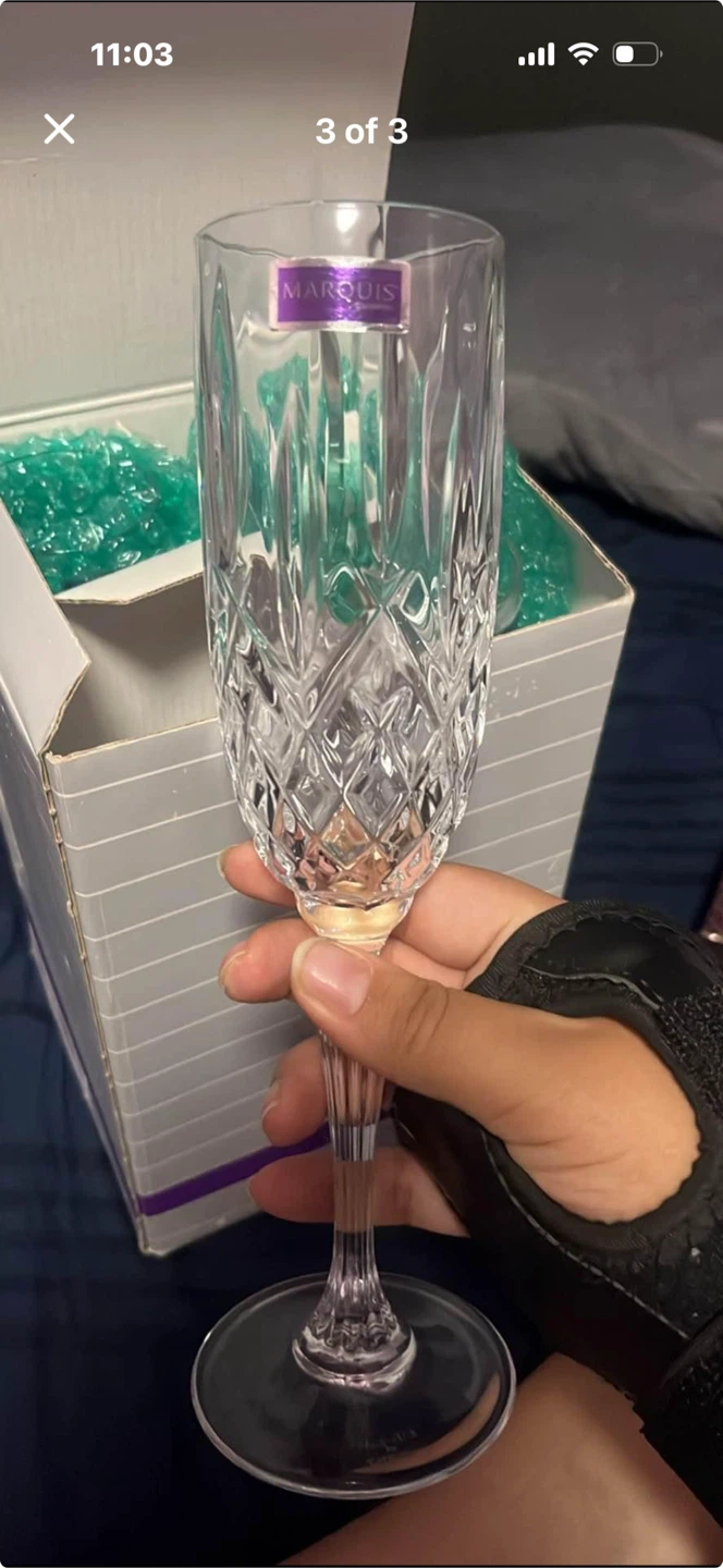 Marquis by Waterford Markham Champagne Flute Set of 4