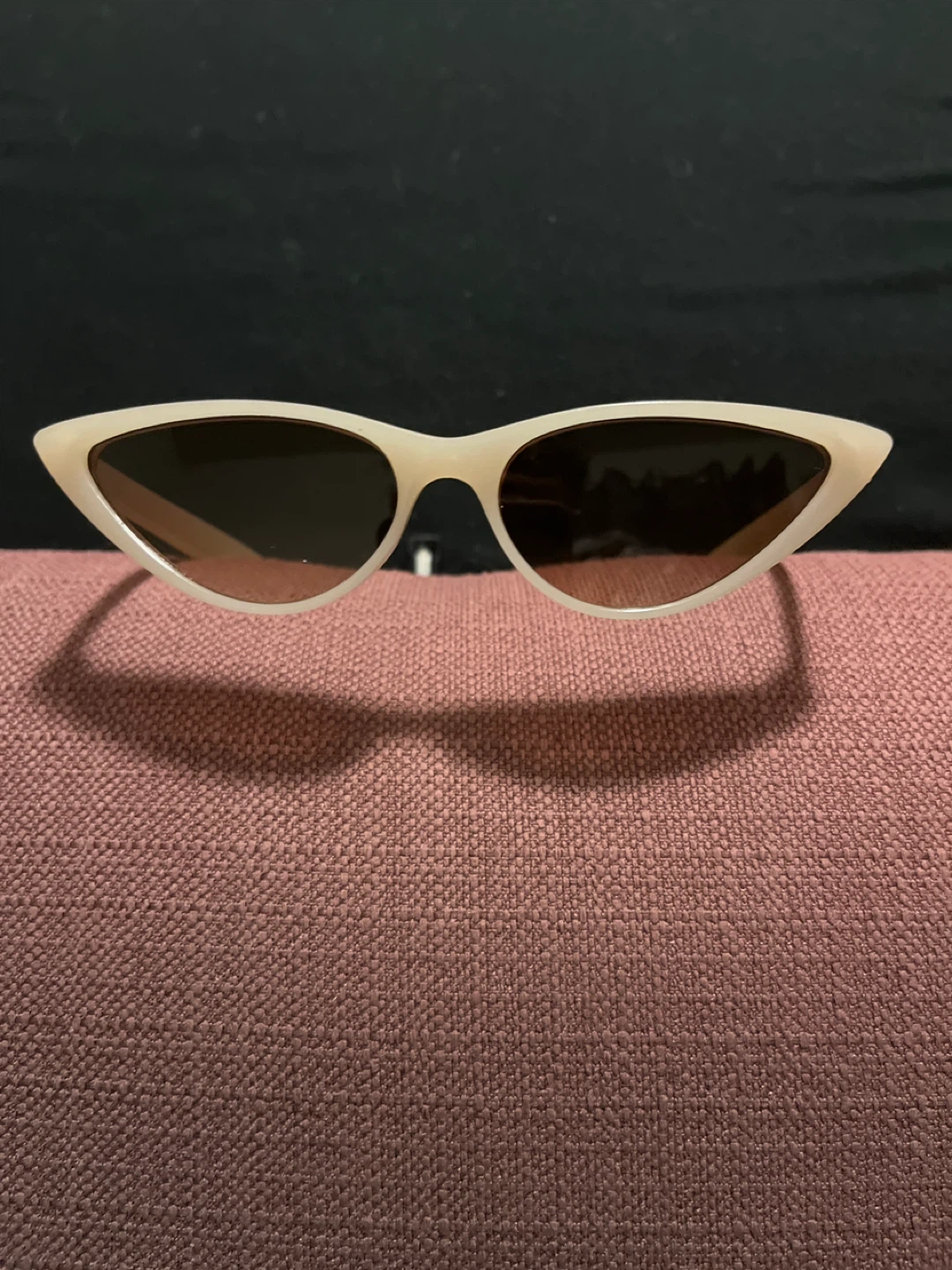 Cat Eye Sunglasses - Cream - photo 4
